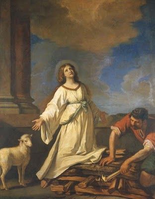 Saint Agnes, Happy Feast Day, St Ambrose, Friend Of God, Sacred Groves, St Agnes, Religious Architecture, Religious Images, Catholic Faith