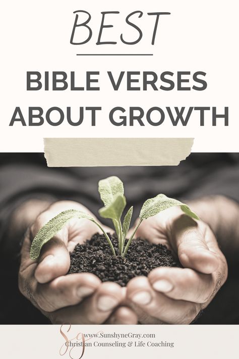 Bible Verse On Growth, Biblical Growth Mindset, Quotes About Spiritual Growth, Grow Bible Verse, How To Grow In Your Faith, Scripture About Growing In Faith, Scriptures About Growth, Bible Verse For Growth, Bible Verse Growth