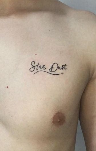 Star dust tattoo Star Dust Tattoo, Dust Tattoo, Stardust Tattoo, Cute Tiny Tattoos, Star Dust, Side Tattoos, Tiny Tattoos, Infinity Tattoo, Stardust