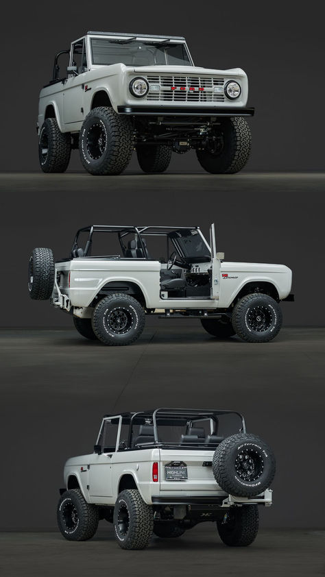 Highline Classics Early Bronco with Krawlers Edge Fuel Tank- Maximize Your Adventure Classic Bronco, Early Bronco, Classic Ford Broncos, Ford Broncos, Cool Old Cars, Let You Go, Toyota Fj Cruiser, Do What You Want, Off Road Adventure