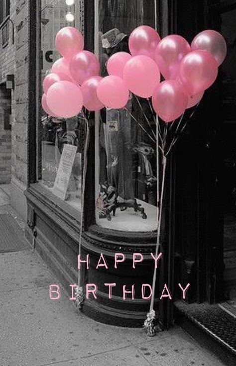 Birthday Wishes Greetings Friend, Color Splash Photography, Splash Photography, Happy Birthday Messages, Pink Balloons, Happy B Day, Tickled Pink, Happy Birthday Greetings, Birthday Messages