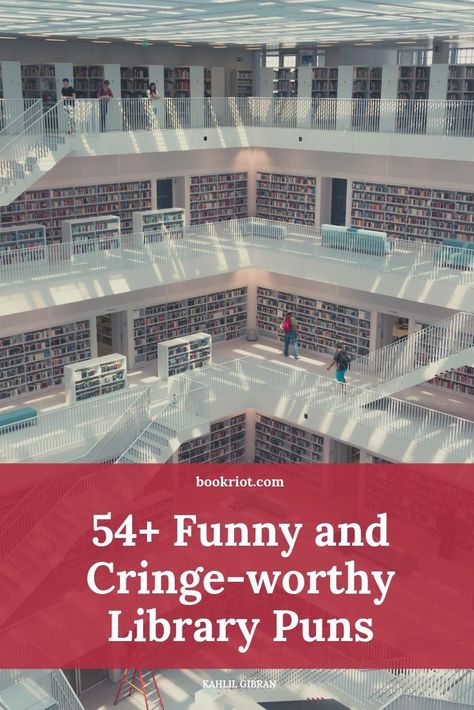 54+ amazing, hilarious, and cringe-worthy library puns, perfect for displays and for a librarian's sense of humor. book puns | library puns | funny library puns | library book display ideas | puns for libraries Library Puns, Book Display Ideas, Pun Names, Librarian Humor, Book Puns, Library Humor, Puns Funny, Library Quotes, Library Book Displays