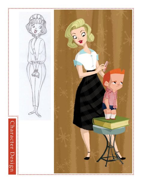 mother and son Animation Inspiration, Got Characters, Inspiring Pictures, Chara Design, Character Design Girl, Boy Illustration, Mother And Son, Female Cartoon, Pose References