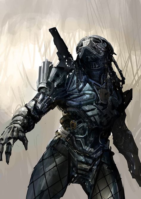 the art of simon robert: Predator design sketches Predator Artwork, Predator Alien Art, Predator Movie, Arte Alien, Aliens Movie, Alien Vs Predator, Alien Concept Art, Alien Vs, Alien Creatures