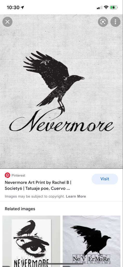 Nevermore Tattoo Raven, Never More Tattoo, Nevermore Tattoo, Crow Tattoos, Crow Tattoo, Body Tattoos, Crows, Tattoos For Women, Henna