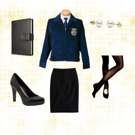 A fashion look from January 2012 featuring J.Crew skirts, Capezio tights and Franco Sarto pumps. Browse and shop related looks. Ffa Official Dress, Teach Ag, Official Dress, Ag Education, Outdoors Quotes, Ag Teacher, Official Dresses, Panty Hose, Quotes Tattoos