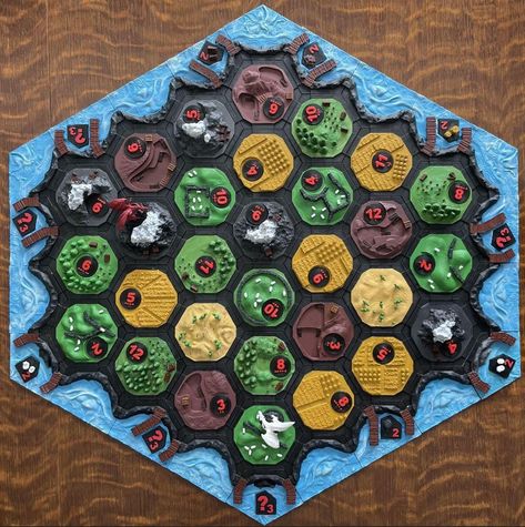 How to 3D print your own Catan board | CCL Catan 3d Print, How To 3d Print, Catan Board, Settlers Of Catan, Best 3d Printer, Print Ideas, Saving Ideas, Spring Steel, Printed Sheets