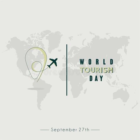 World Tourism Day with travel logo. World Tourism Day Vector design with flying #Sponsored , #AD, #Paid, #Tourism, #travel, #design, #Day Plane Creative Ads, World Tourism Day Creative Ads, Tourism Day Creative Ads, World Tourism Day Creative, World Tourism Day Poster, Famous Drawing, Bajaj Finserv, World Tourism Day, Tourism Design