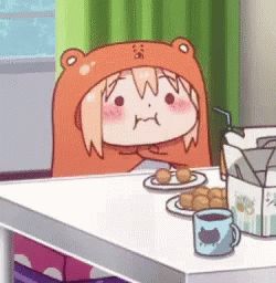 Himouto Umaruchan Eating GIF - HimoutoUmaruchan Eating Blush - Discover & Share GIFs Umaru Chan, Himouto Umaru Chan, Trainspotting, Anime Gifs, Anime Room, Anime Expressions, Roblox Memes, Memes Anime, Anime Meme