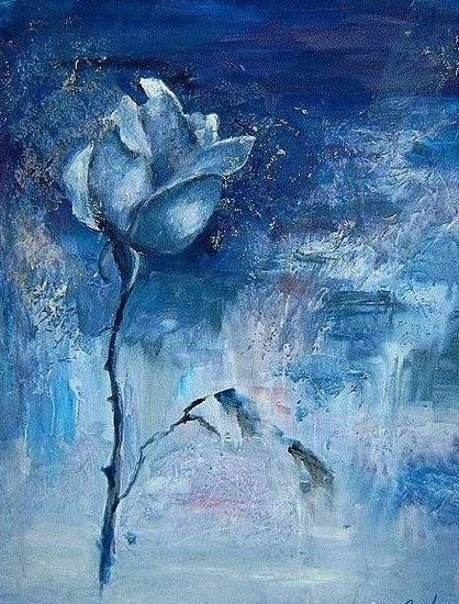 Rose Art, Blue Roses, Feeling Blue, Love Blue, Arte Floral, Blue Art, Blue Rose, Claude Monet, Blue Aesthetic