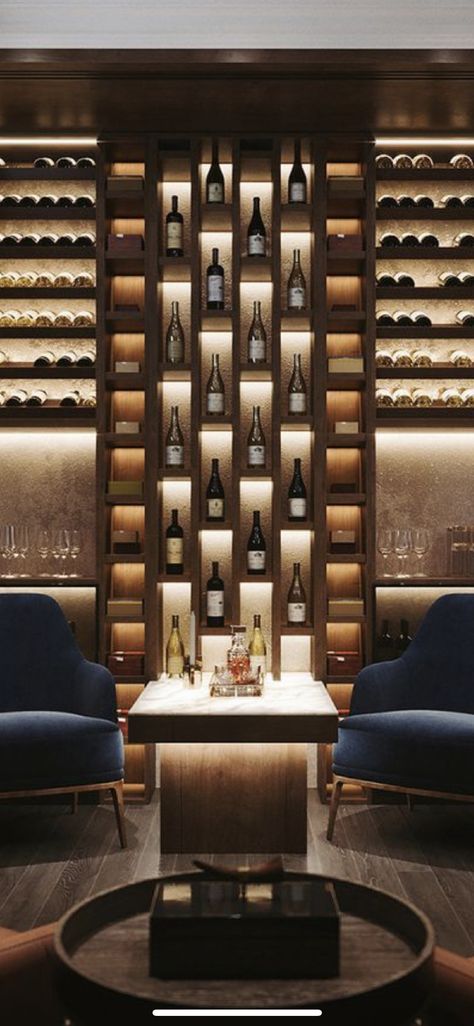 Wine Shop Interior, Bar Lounge Room, Home Wine Bar, Wine Closet, Home Bar Rooms, Home Wine Cellars, Bar Interior Design, Wine Cellar Design, Cellar Design