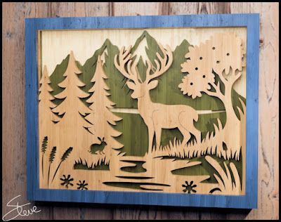 Steve Good Scroll Saw Free Pattern, Best Scroll Saw, Scroll Saw Blades, Scroll Saw Pattern, Scroll Saw Patterns Free, 3d Shadow Box, Farm Trucks, Saw Blade, Fine Craft