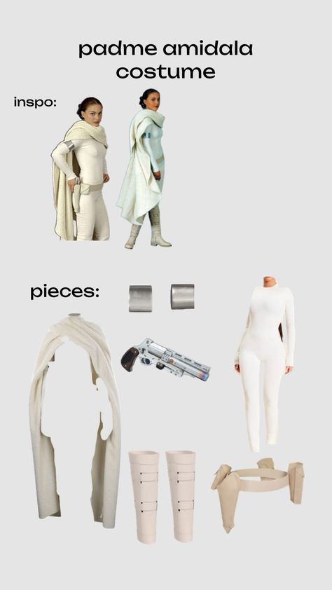 padme amidala costume #halloweeninspo #starwars #padmeaesthetic #padmeamidala #padmeandanakin #halloween #trending #trendingshuffle #costume #inspooutfit Starwars Women Costumes, Star Wars Costumes For Women Padme, Halloween Costumes Women Star Wars, Padme And Leia Costume, Padme Star Wars Costumes, Padme And Darth Vader Costume, Anikan And Padme Halloween, Padme Amidala Outfits Halloween, Padme Amidala Halloween Costume