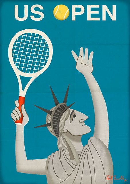 US Open Tennis Poster | Paul Thurlby | Flickr Tennis Poster, Grand Slam Tennis, Tennis Serve, Tennis Posters, Tennis Art, Us Open Tennis, Tennis Party, Tennis Quotes, Tennis Life