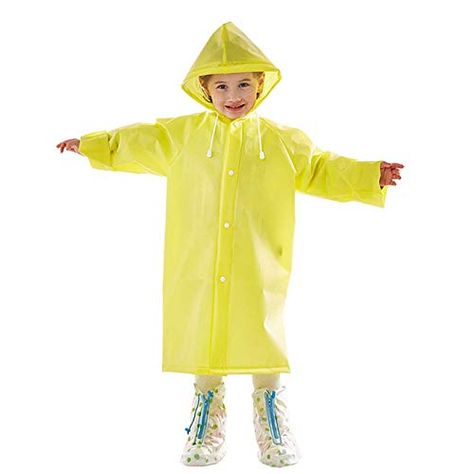 Raincoats For Kids, Raincoat Kids, Kids Rain, Rain Poncho, Rain Wear, Rain Jacket, Boy Or Girl, Open Shoulder Tops, For Kids