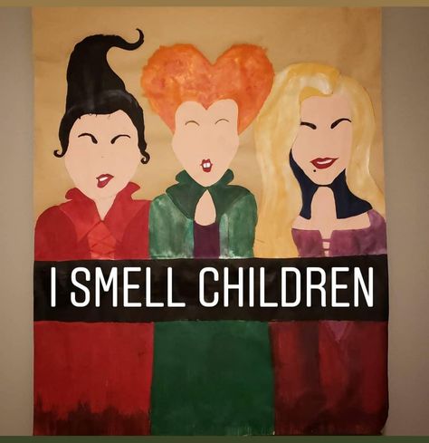 Hocus Pocus Paintings On Canvas, Hocus Locus Drawings, Easy Hocus Pocus Painting, Hocus Pocus Window Painting, Hocus Pocus Painting Ideas, Hocus Pocus Window Display, Hocus Pocus Artwork, Hocus Pocus Chalkboard Art, Hocus Pocus Rock Painting