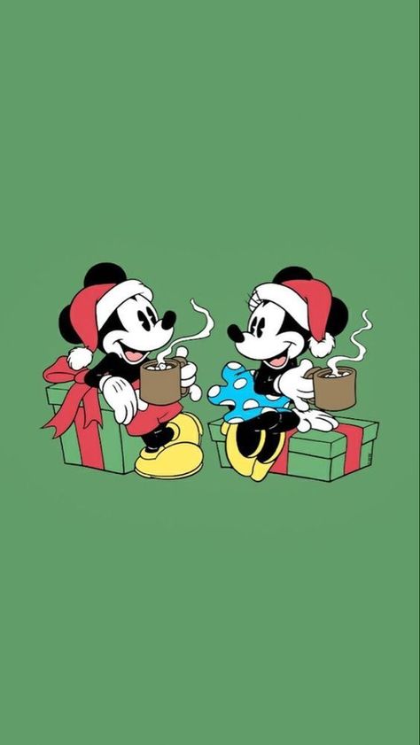 The best Disney Christmas wallpaper backgrounds for your iPhone Disney Christmas Wallpaper Backgrounds, Mickey Mouse Christmas Wallpaper, Disney Christmas Wallpaper Aesthetic, Disney Christmas Wallpaper, Disney Castle Silhouette, Christmas Wallpaper Aesthetic, Christmas Lockscreen, Classic Disney Characters, Xmas Wallpaper