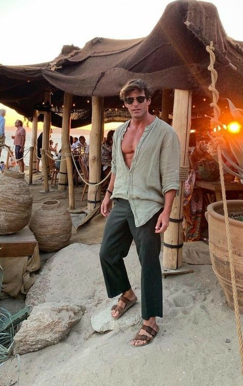 Bali Fits Men, Bali Outfit Ideas Summer Men, Bali Mens Outfits, Bali Men Outfit, Tulum Outfits Men, Bali Outfit Men, Tulum Outfits Ideas Men, Summer Vacation Outfits Men, Male Beach Outfit