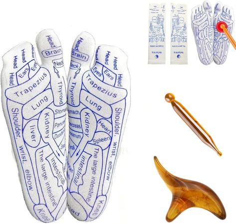 Foot Pressure Points, Reflexology Socks, Foot Reflexology Massage, Trigger Point Massage, Acupressure Therapy, Hand Reflexology, Reflexology Chart, Acupressure Massage, Pressure Point