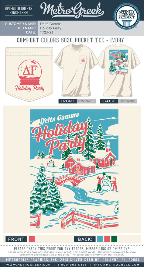 Winter Sorority Shirts, Holiday Sorority Shirt, Christmas Sorority Merch, Sorority Event Tshirt Designs, Christmas Sorority Shirts, Sorority Christmas Shirts, Frat Banner, Christmas Sorority, Winter Wonderland Holiday Party