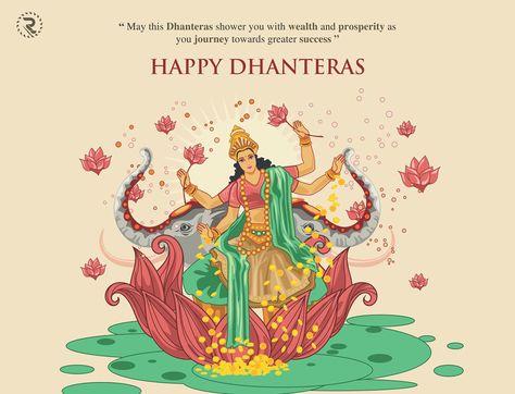 #Happy Dhanteras on Behance Dushera Wishes, Diwali Gods, Art Forms Of India, Happy Diwali Wishes Images, Nature Photography Quotes, Diwali Design, Diwali Poster, Disney Character Drawing, Happy Diwali Images