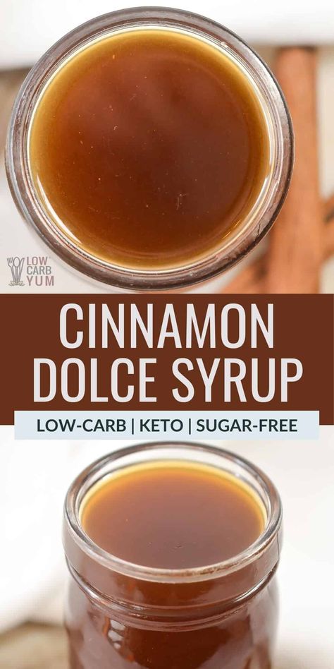 Sugar Free Simple Syrup Recipe, Keto Syrup Recipe, Sugar Free Syrup Recipe, Sugar Free Coffee Creamer, Sugar Free Creamer, Sugar Free Pancake Syrup, Homemade Coffee Syrup, Sugar Free Coffee Syrup, Sugar Free Vanilla Syrup