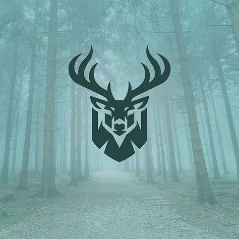 Moose Logo Design, Stag Tattoo Design, Screen Printing Inspiration, Photoshop Typography, Illustrator Sketch, Moose Logo, Startup Logo, Sports Logo Design, Logo Design Inspiration Branding