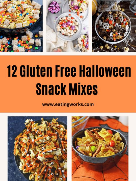 Fall Snack Mix Ideas Gluten Free, Gluten Free Halloween Chex Mix Recipes, Gluten Free Fall Trail Mix Recipe, Fall Snack Mixes Gluten Free, Halloween Appetizers Gluten Free, Halloween Snacks Gluten Free, Gluten Free Trail Mix Recipes, Gluten Free Snack Mix Recipes, Halloween Snack Mix Recipes