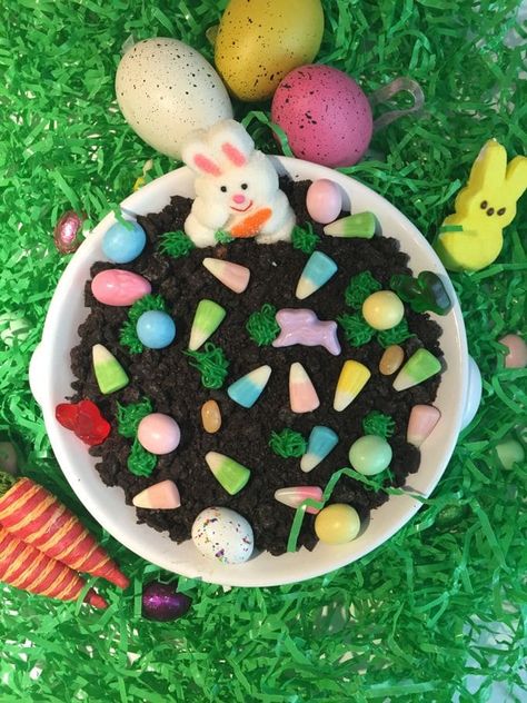 50+ Easter Dessert Recipes and Treats for 2022 | gritsandpinecones.com Chocolate Cheesecake Dip, Pecan Praline Cake, Powdered Sugar Cookies, Cute Easter Desserts, Yummy Easter Desserts, Easy Easter Dinner, Easy Easter Desserts, Dessert Recipes For Kids, Easter Bunny Cake