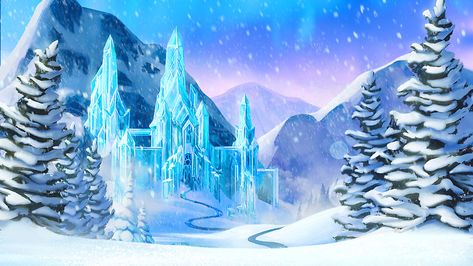 Elsa Background, Elsa Castle, Frozen Background, Elsa Coronation, Frozen Castle, Castle Vector, Snow Castle, Frozen Wallpaper, Ice Palace