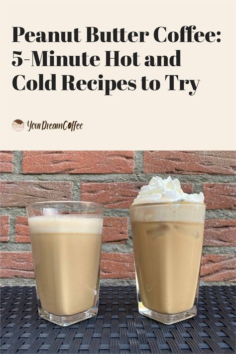 If you're looking for a delicious way to add some protein to your morning coffee, peanut butter is the perfect ingredient. These recipes are quick and easy to make. Peanut Butter Cold Brew, Butter Coffee Recipe, Cold Recipes, Peanut Butter Coffee, Drinks Starbucks, Cold Brew Coffee Recipe, Iced Drinks Recipes, Honey Coffee, Cold Coffee Recipes