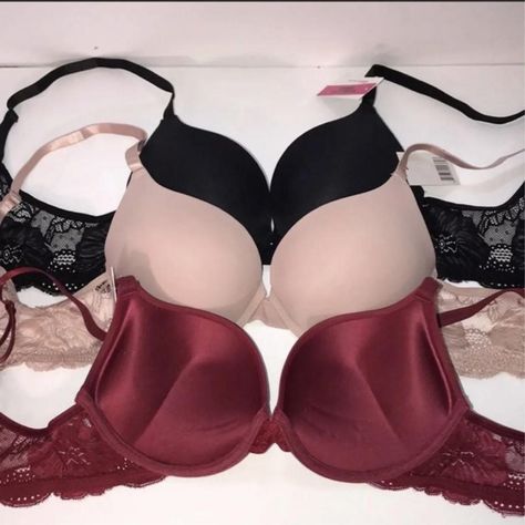 I might be biased but you should probably buy this on Depop 👍 https://depop.app.link/nyLfx33Gvyb Super Push Up, Vs Bras, 3 Piece, Push Up, Bra, Quick Saves