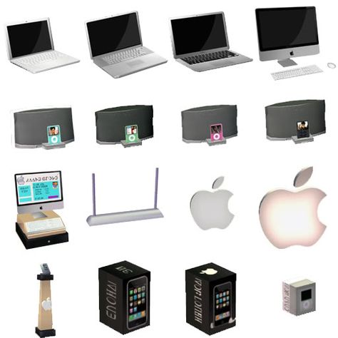 Pinterest~@PrincessM✨ Sims 4 Mac, Los Sims 4 Mods, Mac Book, Intimo Calvin Klein, Die Sims 4, Sims 4 Clutter, The Sims 4 Pc, Play Sims, Sims Games