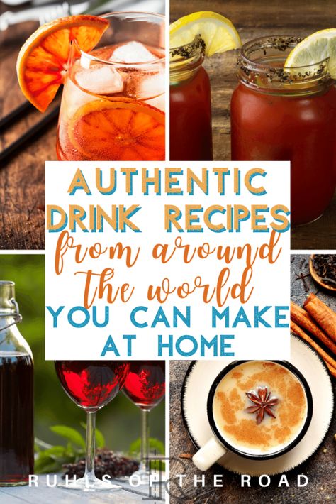 Authentic Margarita Recipe, Punch Alcohol, Ra Programs, Drinks From Around The World, Rum Punch Recipes, Famous Drinks, Famous Cocktails, Egg Coffee, Around The World Food