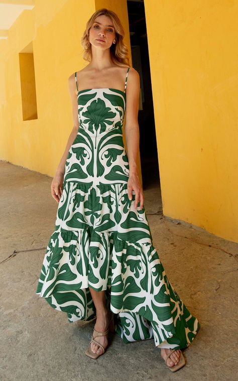 Women's Andres Otalora Pre Fall 2024 Collection | Moda Operandi Outfit Ideas Wedding, Dress Beach Outfit, Fashion Week Dresses, Casual Shoes Outfit, Graduation Outfit, Summer Dress Outfits, Looks Chic, Dress Cuts, Business Casual Outfits