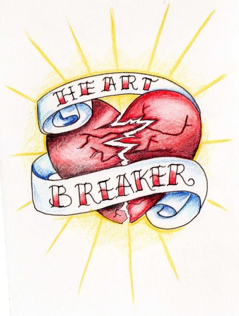 Heartbreaker 💔 Heart Breaker Tattoo, Heartbreaker Tattoo, Heart Breaker, Infinity Symbol, Heart Tattoo, Tattoo Design, Tattoo Ideas, Tattoo Designs, I Hope