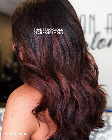 Redken Shades Eq Formulas 6cb, Shades Eq Mahogany Formula, Dark Red Shades Eq Formula, Red Brown Hair Formula Redken, 6rr Hair Color Redken, Redken Shades Eq Burgundy Formula, Deep Copper Shades Eq Formula, Dark Copper Brown Hair Formula, Redken Dark Red Hair Color Formulas