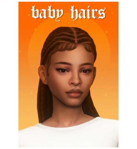 nifty knitting’s baby hairs | dogsill |  | sims 4 cc custom content edges #ts4cc #blacksimmer black simmer Afro Hair Sims 4 Cc, Sims 4 Afro Hair, Sims 4 Curly Hair, Sims Baby, Sims 4 Black Hair, Skin Details, Sims 4 Mm Cc, Sims 4 Cc Skin, Sims 4 Expansions