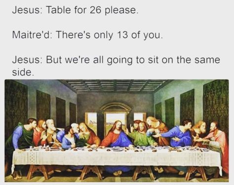 Funny #faith Jesus Jokes, Bible Jokes, Jesus Meme, Church Memes, Jesus Memes, Christian Jokes, Bible Humor, Jesus Funny, Some Jokes