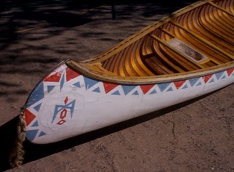 Canoe Aesthetic, Town Design, Canoe Building, Native American Paintings, Canoes, Canoe And Kayak, Canoeing, Kayaks, Sailboats