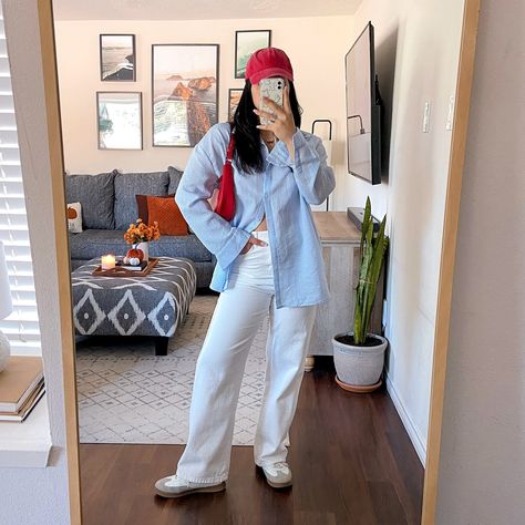 happy friday!! i’m wrapping up the work week with 3 more outfit ideas featuring my $6 red vintage baseball cap from walmart.❣️ these outfits are linked on my LTK in my bio! . . . #redcap #redhat #baseballcap #walmartfinds #walmartfind #howtostyle #waystowear #outfitstyling #outfitideas #outfitinspirations #outfitideas4you #outfitideasforyou #ootdinspo #ootdideas #ootds #fallstyles #falloutfits #casualstyle #casualoutfits #casualoutfitideas #casualootd #casualfashion #casualstyles Red Cap Outfit, Vintage Baseball Cap, Cap Outfit, Vintage Baseball Caps, Walmart Finds, Red Cap, Work Week, Vintage Baseball, Red Vintage