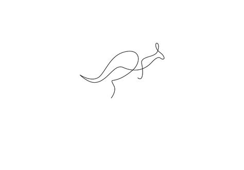 Minimalist One Line Animals By A French Artist Duo Line Animals, One Line Animals, One Line Drawings, Australian Tattoo, One Line Tattoo, Single Line Drawing, Line Artwork, Continuous Line Drawing, One Line Art