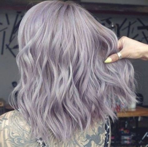 Lavender Grey Hair, Hair Job, Light Purple Hair, Hair Colorful, Cotton Candy Hair, Candy Hair, Lilac Hair, Hair Color Pastel, Lavender Hair