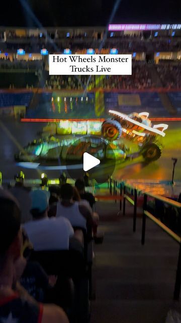 Abbie Dzara on Instagram: "Hot Wheels Monster Trucks Live™ Glow Party™ came to Ball Area and from what I heard….it was epic! My oldest and husband went. The show was a little over two hours. They said it was a lot different than Monster Jam was worth visiting! Can’t wait to check it out next time they come back to Denver.  #hotwheels #denver #denvercolorado #ballarena #coloradokid #coloradoparent" Diy Monster Jam Birthday Party, Hotwheels Monster Truck, Monster Truck Show, Truck Living, Monster Jam, Glow Party, Birthday Board, They Said, Monster Truck