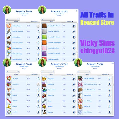 https://www.patreon.com/chingyu1023 Sims 4 Cc Reward Traits, Sims 4 Reward Store Cc, Sims 4 Reward Traits, Toddler Skills, Sims Love, Sims Pets, Discord Me, Sims 4 Traits, Reward Store