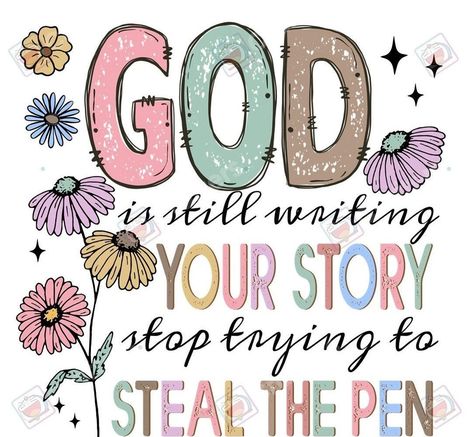 Good morning. When we give something to Him; don’t take it back. ( easier said than done sometimes) He has a given each of us a purpose. He knows our strengths and weaknesses. He knows just where we need to be. He knows us better than we know ourselves. Let Him create in you the masterpiece that He knows you can be. Spread kindness everywhere. #kind #grammied #Giveittogod #godsgotthepen #dontstealitback #letgodwriteyourstory #saturday #june1st Gods Plans, Inspirational Quotes Decals, Christian Clipart, Bible Tattoos, Cricket Crafts, Dr. Seuss Svg, Christian Quote, Retro Images, Amy Adams