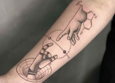 Mathematical Tattoo, Math Tattoo, Pi Tattoo, Physics Tattoos, Collage Tattoo, Science Tattoo, Science Tattoos, Cyberpunk Tattoo, Best Tattoo Ideas