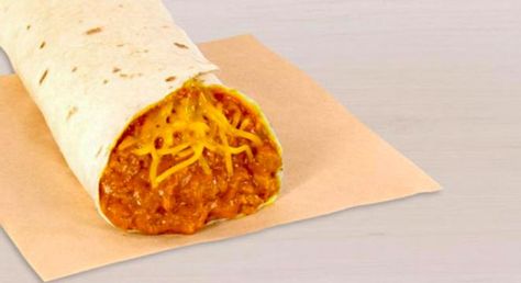 Cult Fast Foods: McRib Chili Cheese Burrito Beefy Crunch Burrito#food TheTedShow.com Chili Cheese Burrito Taco Bell, Chili Cheese Burrito, Cheese Burrito, Bean Burritos, Heart Shaped Pizza, Frozen Yogurt Shop, Fast Foods, Cheese Stuffed Peppers, Fast Food Menu