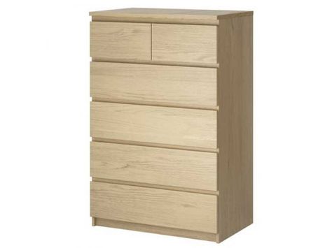 IKEA Offering Free Repair Kit For Dressers That Killed 2 Children | Middletown, CT Patch Malm Chest Of Drawers, Ikea Chest Of Drawers, Malm Dresser, Small Bedrooms, Boy’s Room, Ikea Malm, Stained Oak, 6 Drawer Chest, Kids Dressers