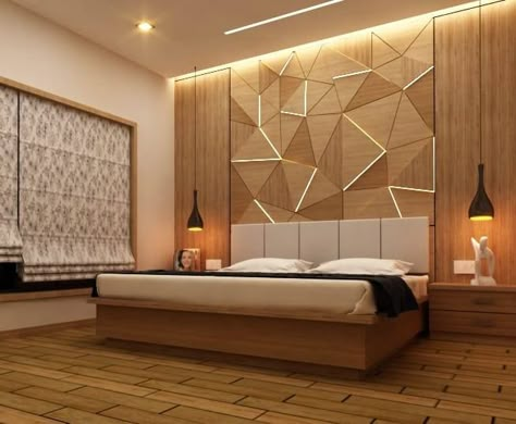 Here you will find photos of interior design ideas. Get inspired! Back Panelling Designs Bedrooms, Ign Ideas, Bedroom Panelling, Modern Luxury Bedroom Design, Modern Luxury Bedroom, Bedroom Wall Designs, Modern Bedroom Interior, Luxury Bedroom Design, Bed Design Modern